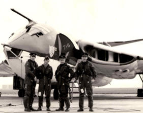 Mike and the crew suring Operation Attune, 1971